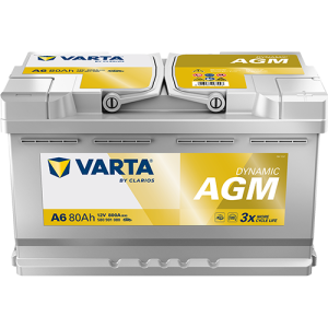 Batería Varta A6 Silver Dynamic AGM Start Stop