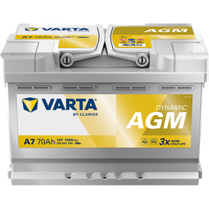 Batería Varta A7 Silver Dynamic AGM Start Stop