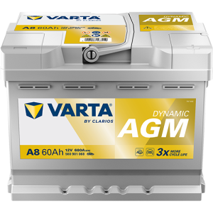 Batería Varta A8 Silver Dynamic AGM Start Stop