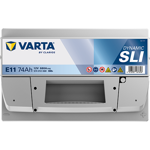 Batería Varta E11 vista frontal