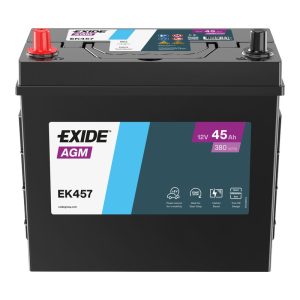 Batería Exide EK457 AGM caja asiática