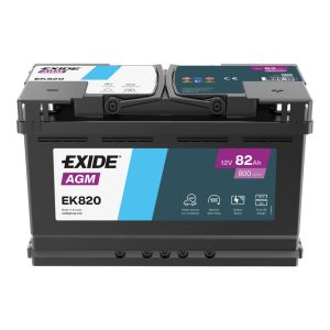 Batería Exide EK820 AGM Start Stop