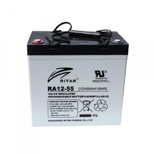 Batería Ritar RA1255A AGM 12V 55Ah