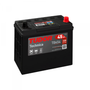 Batería Tudor TB454 45Ah 330A (EN) (asia) positivo izquierda