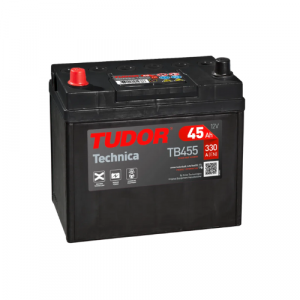 Batería Tudor TB455 45Ah 330A (EN) (asia) positivo izquierda