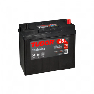 Batería Tudor TB456 45Ah 330A (EN) (asia) polo jis derecha