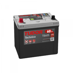 Batería Tudor TB605 60Ah 480A (EN) (asia) positivo izquierda