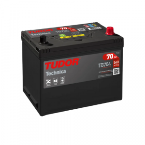 Batería Tudor TB704 70Ah 540A (EN) (asia) positivo derecha