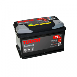 Batería Tudor TB712 71Ah 670A (EN)