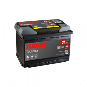 Batería Tudor TB740 74Ah 680A (EN)