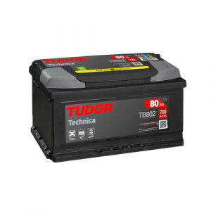 Batería Tudor TB802 80Ah 700A (EN)