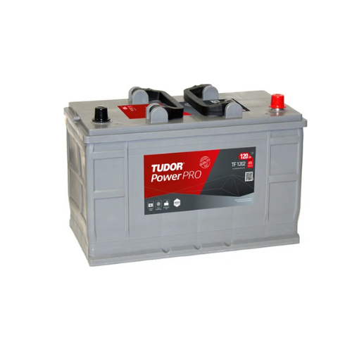 Batería Tudor TF1202 powerpro 120Ah 870A (EN)