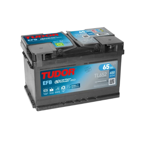Batería Tudor TL652 EFB 65Ah 650A (EN)