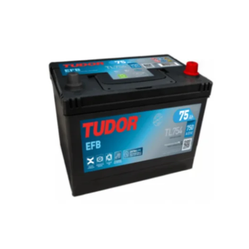 Batería Tudor TL754 EFB 75Ah 750A (EN) (asia)