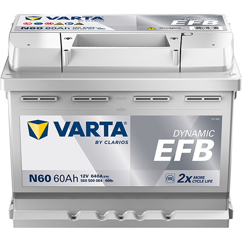 Batería Varta N60 Blue Dynamic EFB Start Stop