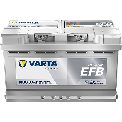 Batería Varta N80 Blue Dynamic EFB Start Stop